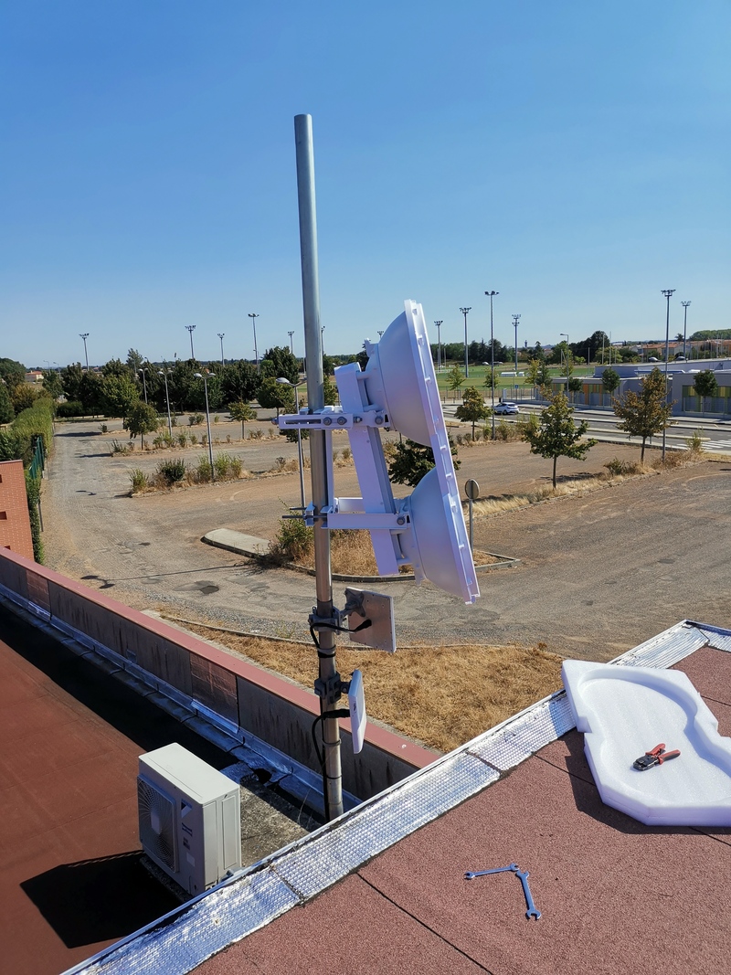 Pont radio installation
